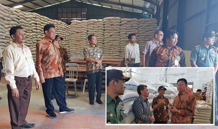 Ketua Upsus Pajale Jateng Dorong Bulog Pekalongan Kejar Target Serap Gabah